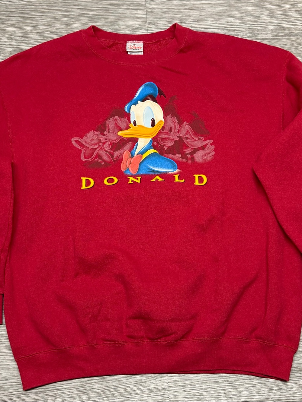 Vintage Disney Store Donald Duck Pullover Adult Size XXL Made In USA